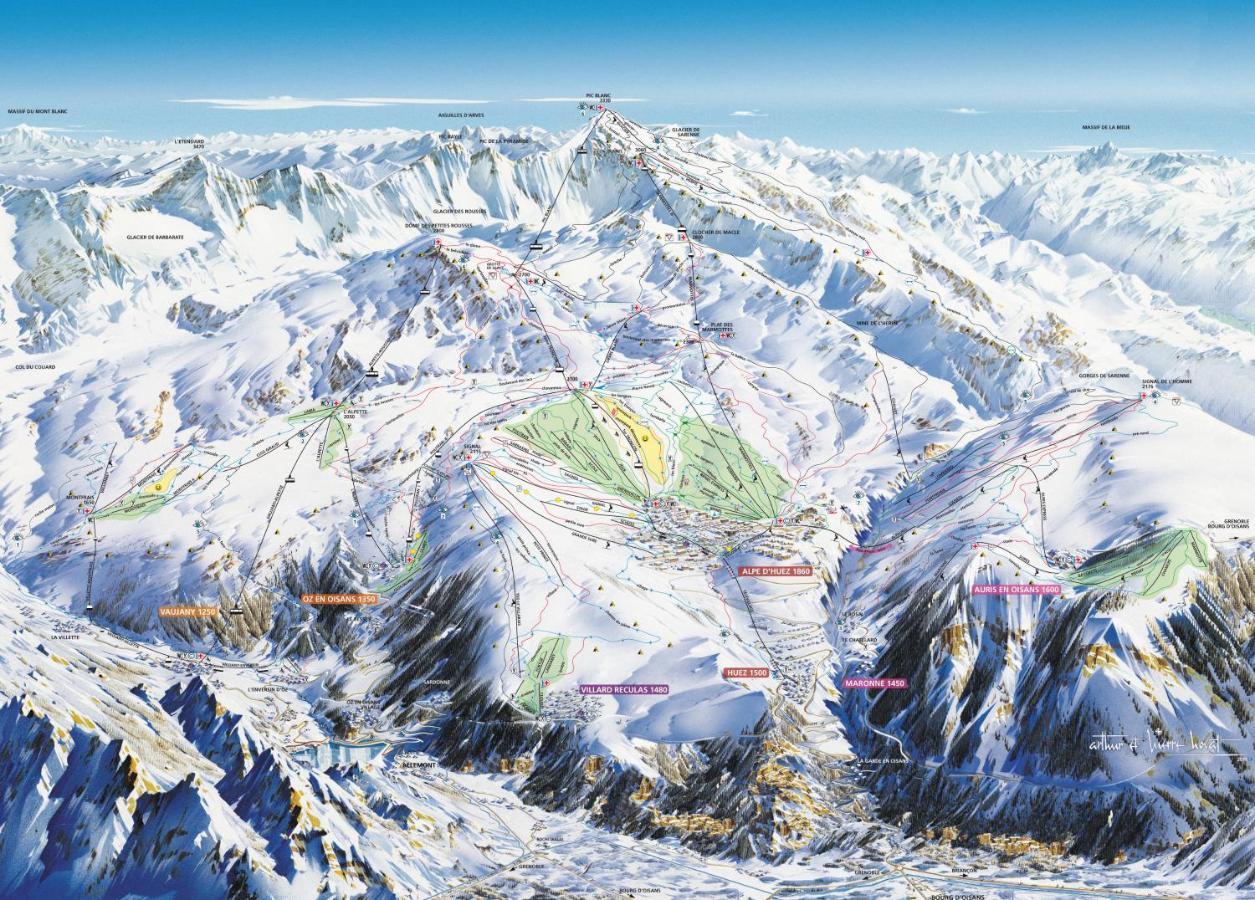 Chalet De L'Oisans Allemont Kültér fotó